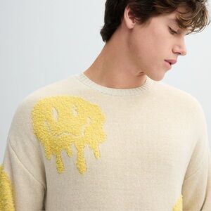 Retrofit Knit Smiley Sweater